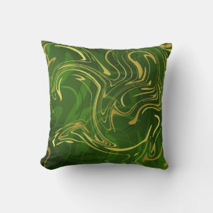 Vibrations, coloured, colourful + pattern, house throw pillow