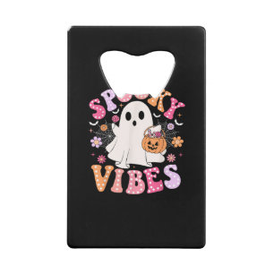 Vibrations Effrayantes Fantôme Rétro Groovy Hallow