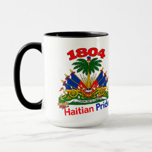 **Vibrations Haïtiennes   Blason 1804 Tasse Deux T