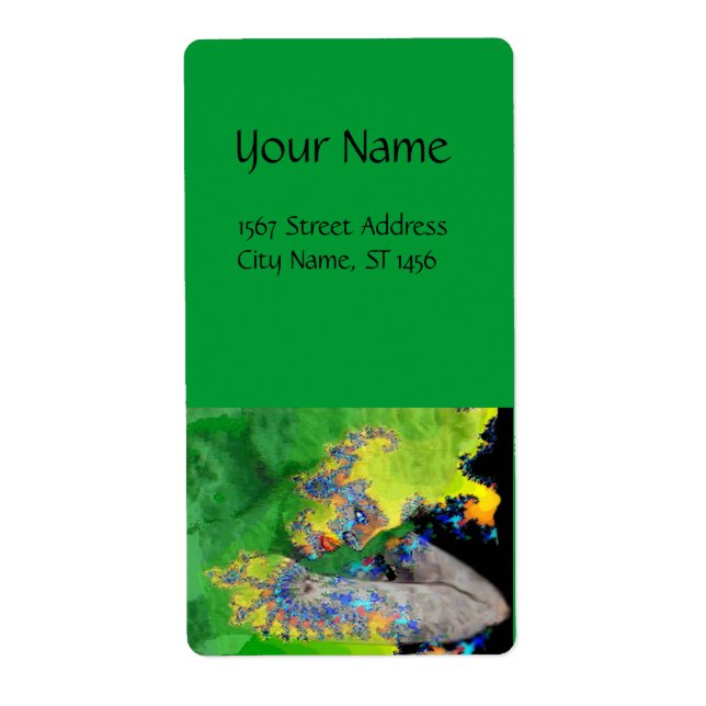 VIBRATIONS OF MATTER GREEN EMERALD yellow (Front)