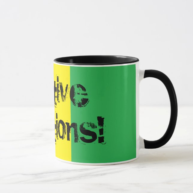 Vibrations positives ! Tasse de Rasta de (Droite)