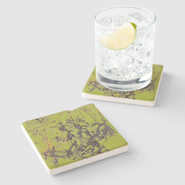 VIBRATIOUS stone coaster (Side)