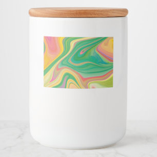 vibratory color art food label