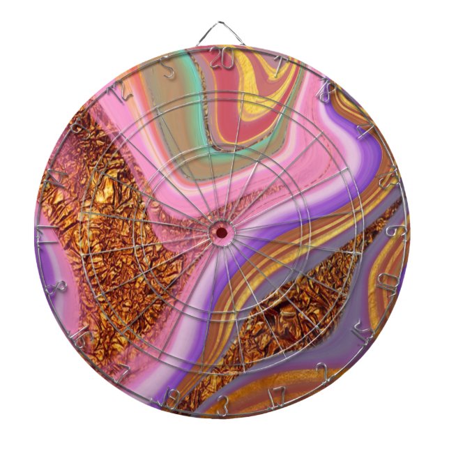 vibratory colour art dartboard (Front)