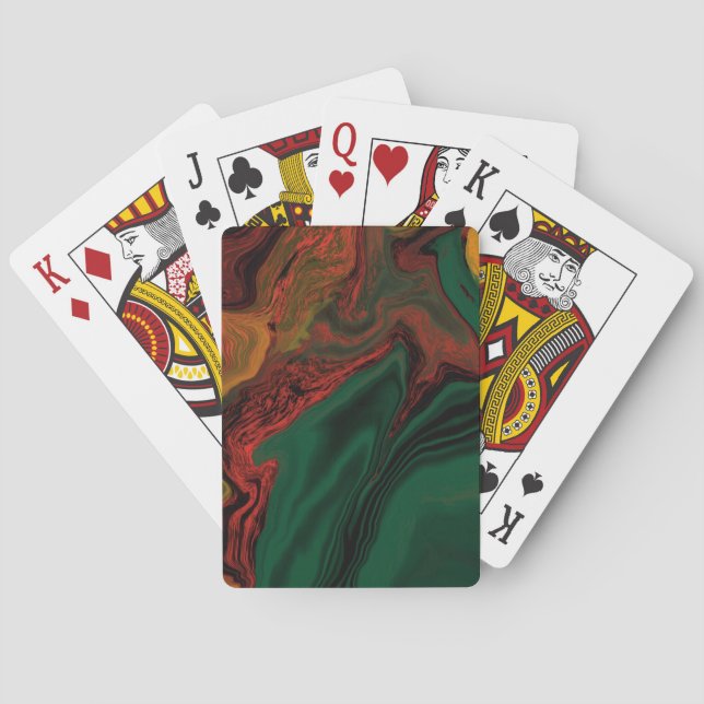 vibratory colour art playing cards (Back)