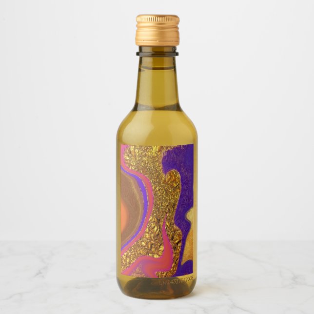 vibratory colour art wine label (Front)