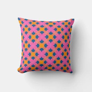 vibrent geometric print throw pillow