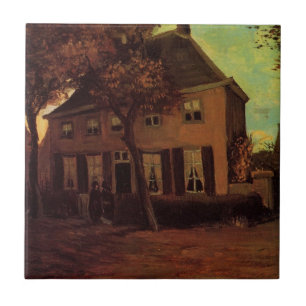 Vicarage at Nuenen by Vincent van Gogh Tile