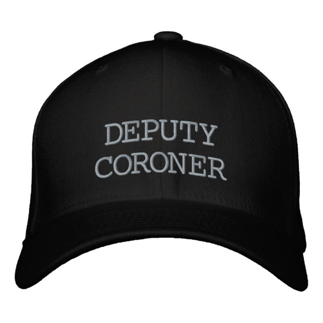 Vice-coroner Casquette noir (Devant)
