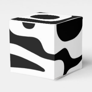 Vice Grip: Abstract Black & White Favor Box