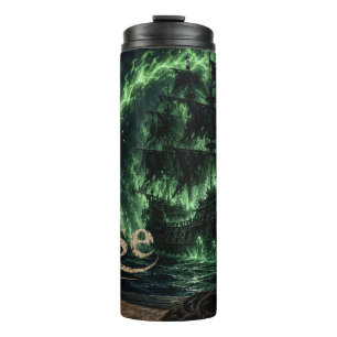 vice haunted pirate ship thermal tumbler