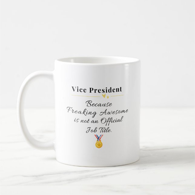 Vice President Coffee Mug (Left)