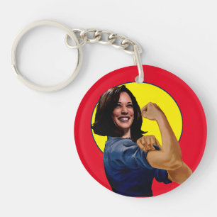 Vice President Kamala Harris as Rosie Keychain
