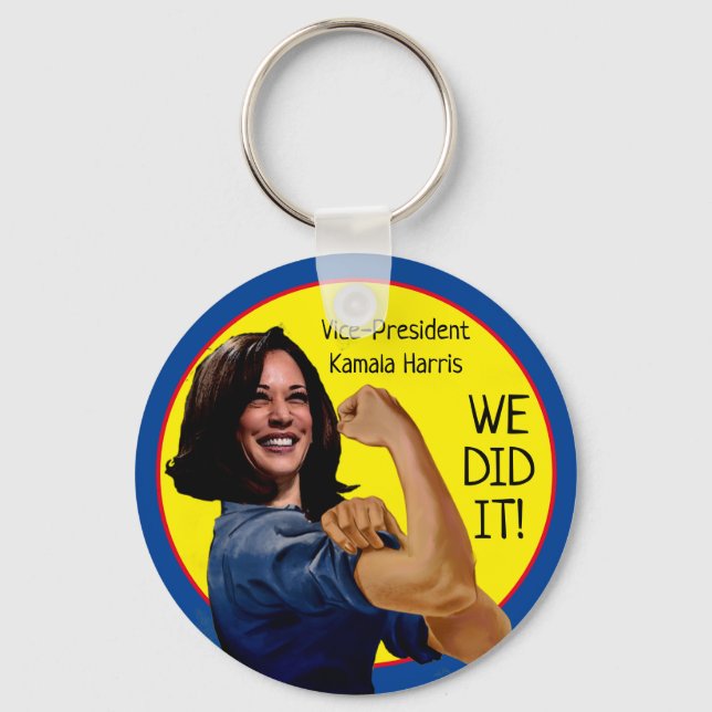 Vice President Kamala Harris as Rosie Keychain (Front)