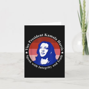 Vice President Kamala Harris, Inauguration Day 202 Card
