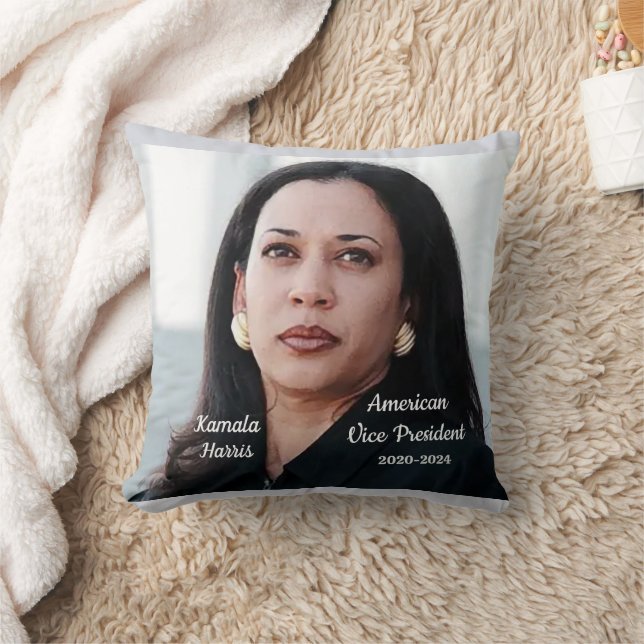 VICE PRESIDENT KAMALA HARRIS  THROW PILLOW (Blanket)