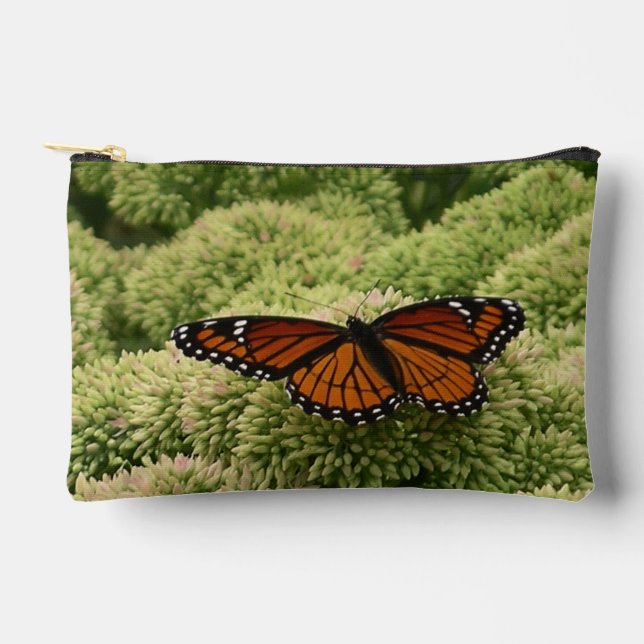 Viceroy Butterfly Beautiful Nature Photography Accessory Pouch (Front)