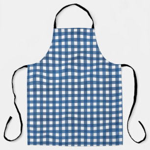 Vichy Blue Marine Apron