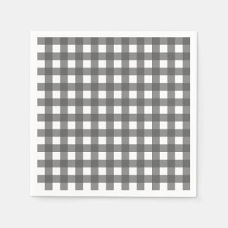 Vichy Light Gray Napkin