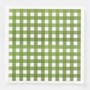 Vichy Vert Napkin