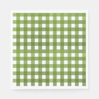 Vichy Vert Napkin