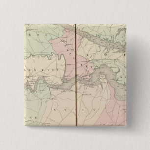 Vicinity of Richmond 2 Inch Square Button