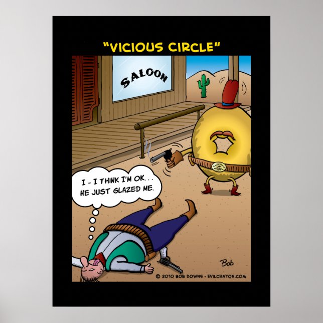 "Vicious Circle" Poster (Front)