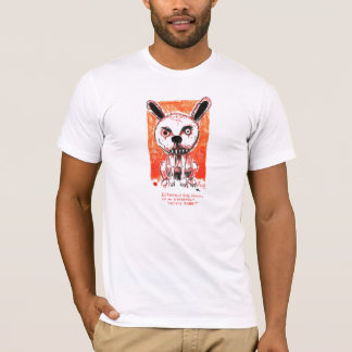 Vicious Rabbit by Ian Miller T-Shirt