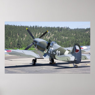VICKERS SPITPFIRE on STANDBY Poster