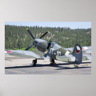 VICKERS SPITPFIRE on STANDBY Poster