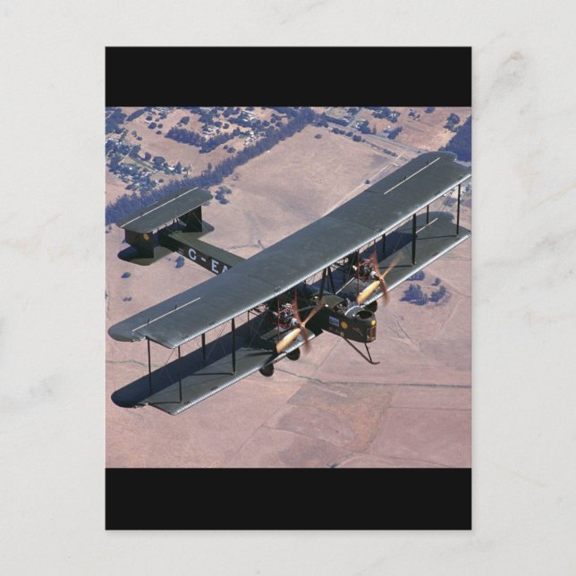 Vickers, Vimy replica, 1994_Classic Aviation Postcard (Front)
