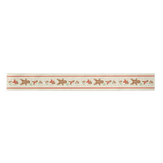 Vickie’s Gingerbread Parade-Cream Satin Ribbon