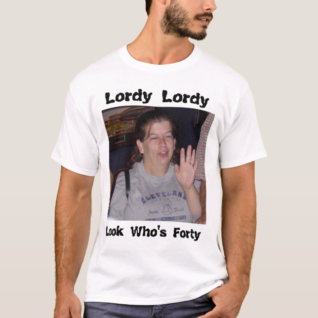 Vicki's 40th T-Shirt (Front)