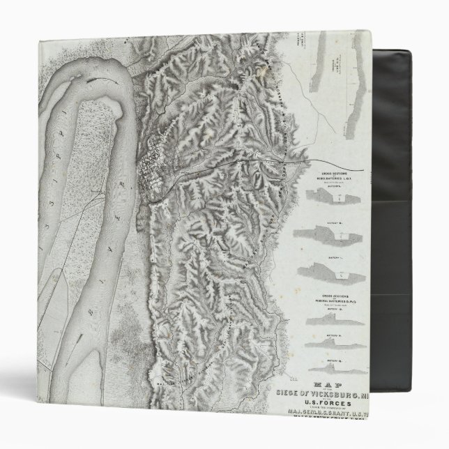 Vicksburg, Missouri Binder (Front/Inside)