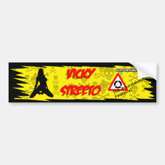 vicky_streeto bumper sticker