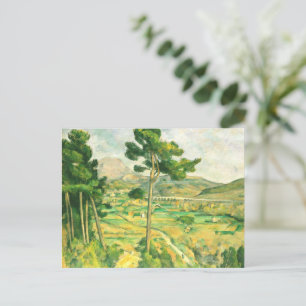 Victoire and the Viaduct Paul Cezanne  Postcard