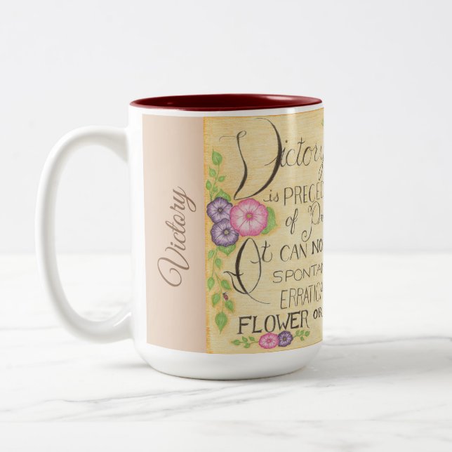 Victoire de toutes sortes - James Allen Cite Mug (Gauche)