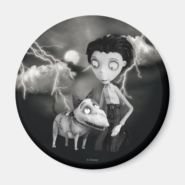 Victor and Sparky Magnet (Front)