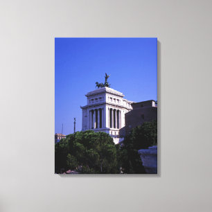 Victor Emmanuel 2nd Monument Rome Poster Canvas Print