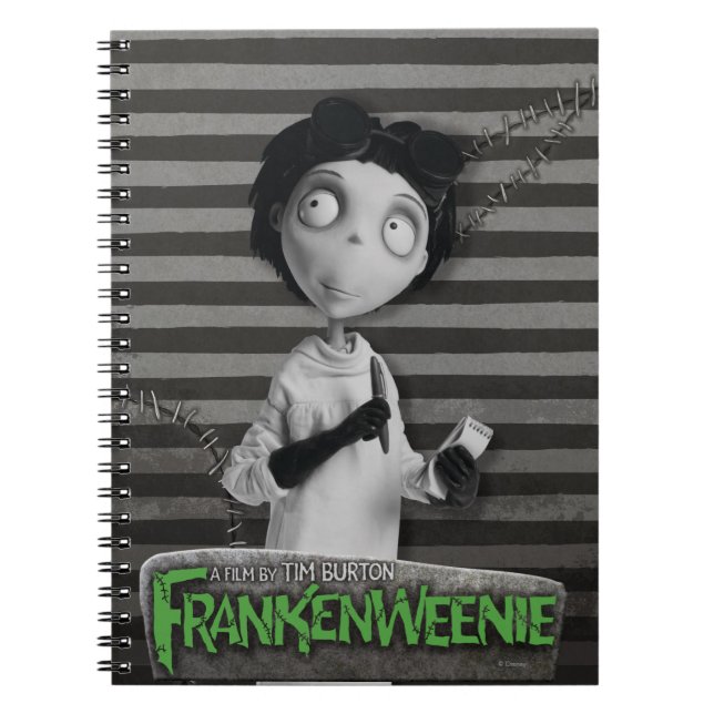 Victor  Frankenstein Notebook (Front)