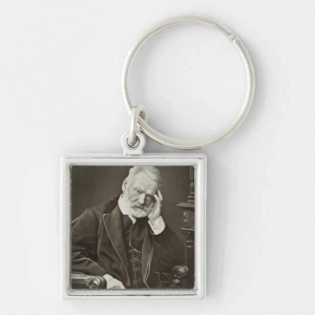 Victor Hugo (1802-85), from 'Galerie Contemporaine Keychain (Front)