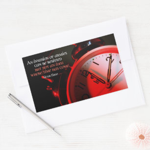 Victor Hugo Inspirational Quote "Ideas" Sticker