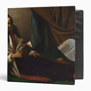 Victor Hugo on his divan, c.1830-40 Binder