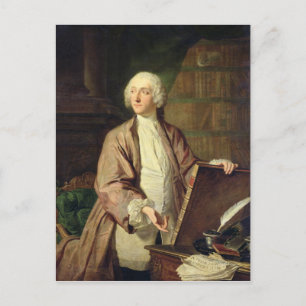 Victor Riquetti , Marquis of Mirabeau, 1743 Postcard