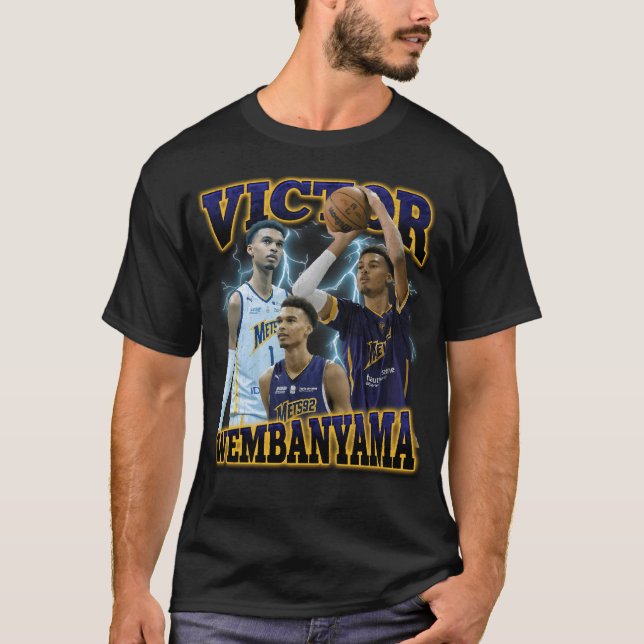 Victor Wembanyama Bootleg90'S Tshirt (Front)