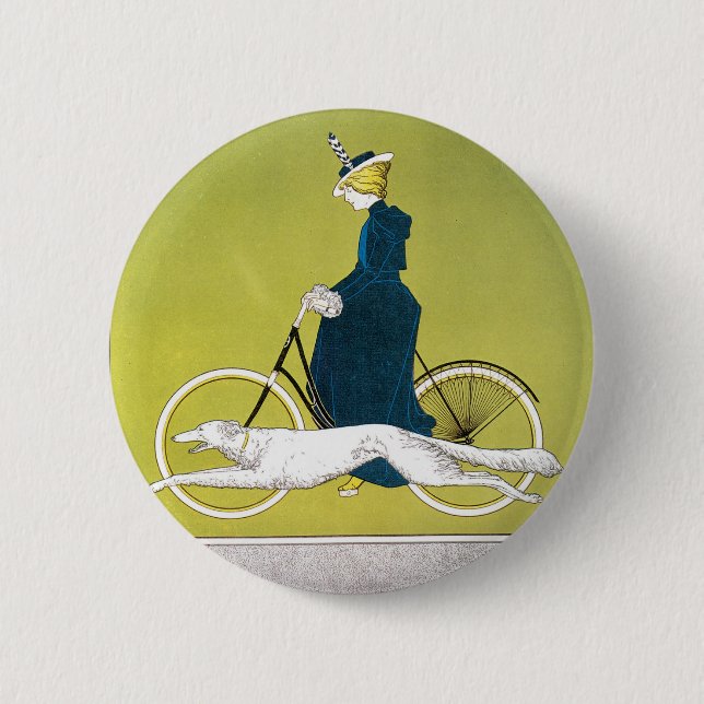 Victoria 2 Inch Round Button (Front)