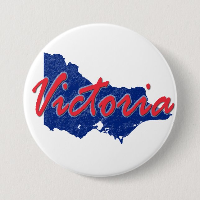 Victoria 3 Inch Round Button (Front)