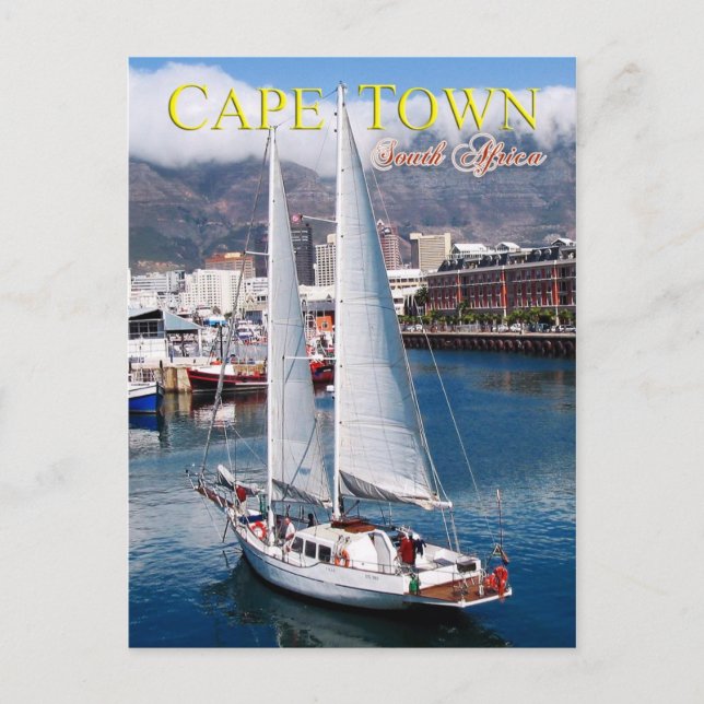 Victoria & Alfred Waterfront, Cape Town Postcard (Front)