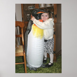 Victoria and Penguin Poster