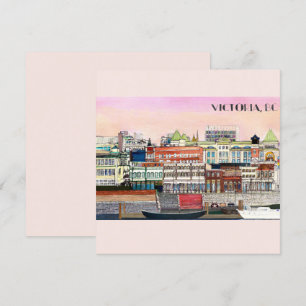 Victoria, BC Metropolitan Printable Card